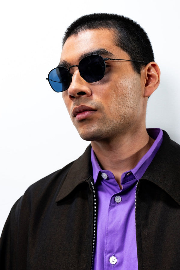 Osiris / Matte Black Titanium & Blue Lens - Shade Files
